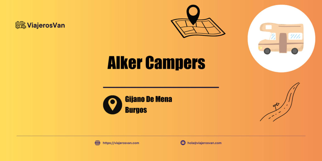 Ficha del negocio Alker Campers en Gijano De Mena en la provincia de Burgos