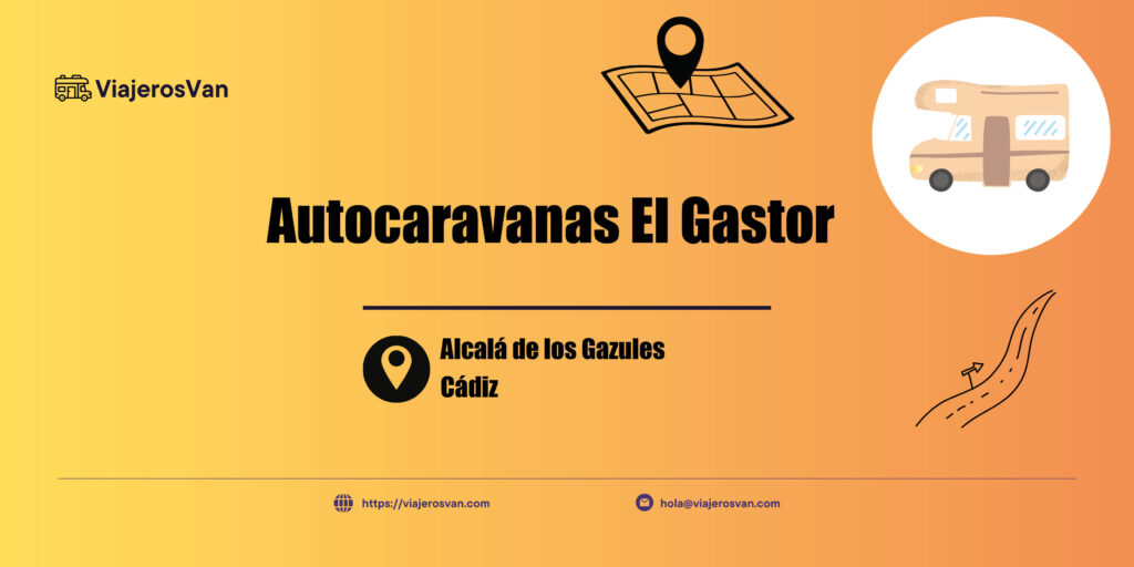 Ficha del negocio Autocaravanas El Gastor en Alcalá de los Gazules en la provincia de Cádiz